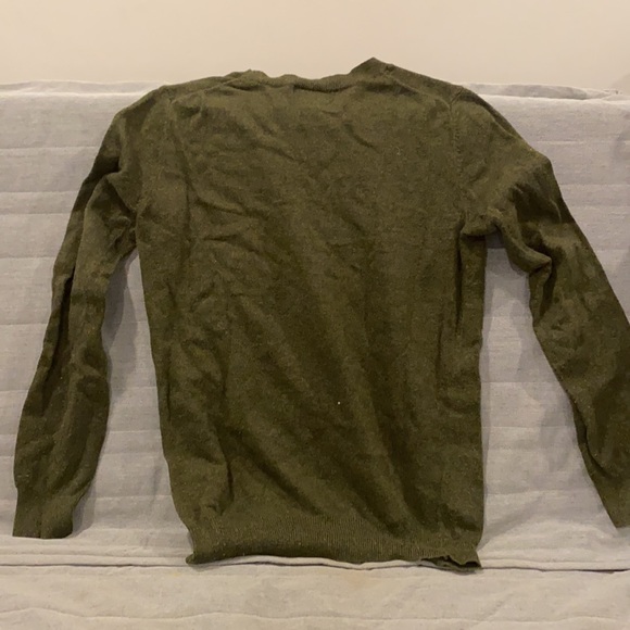 Forest Green Crewneck Sweater - Picture 2 of 3